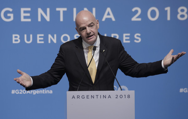 Infantino parla del Mondiale