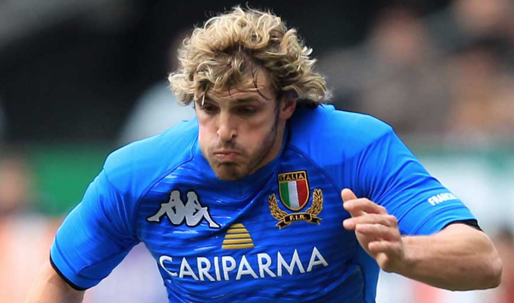 Rugby League Mirco Bergamasco è un giocatore del Saluzzo