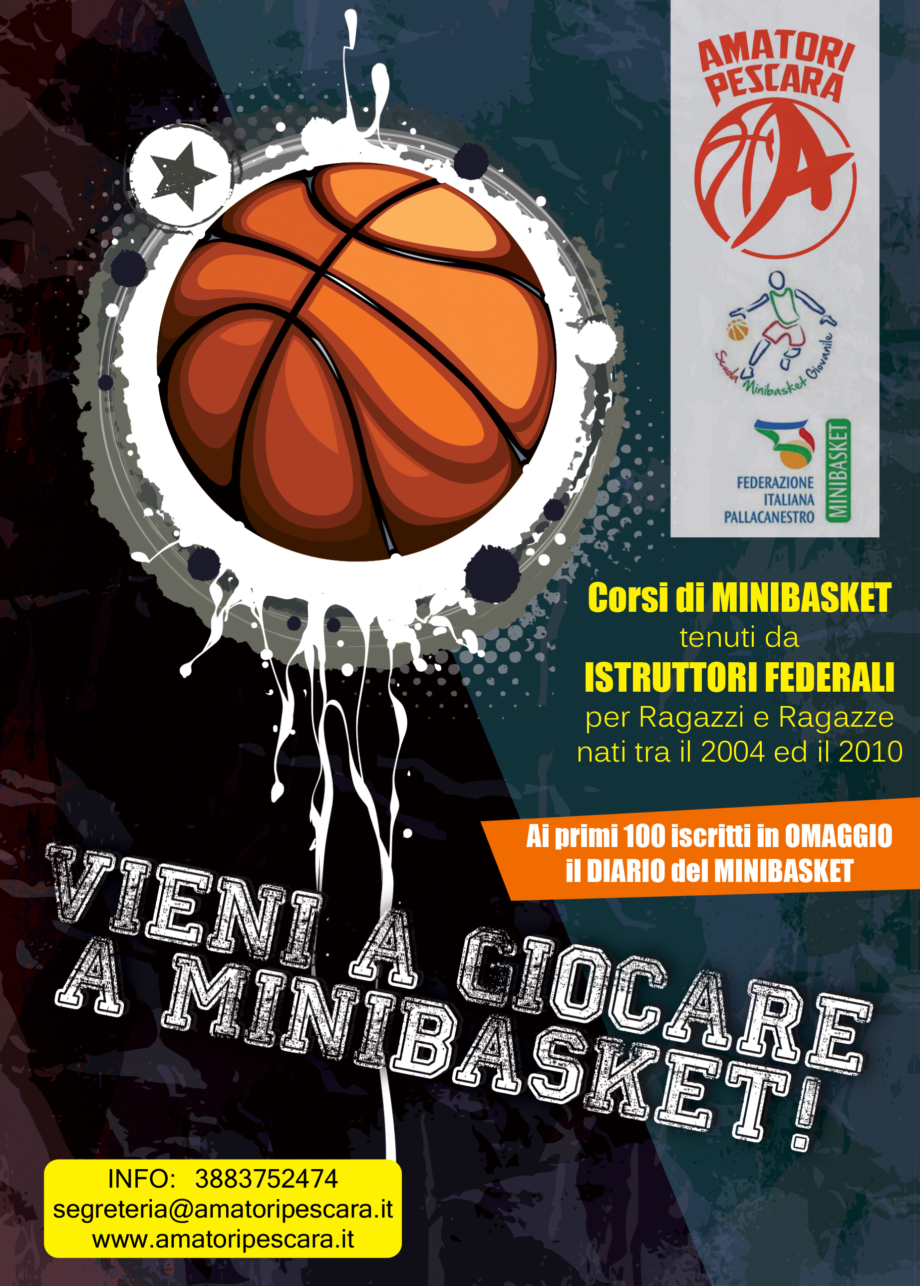 Volantino MINIBASKET 2015-2016