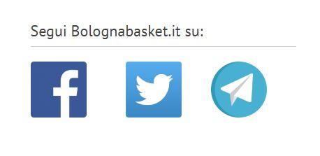 I canali social di Bolognabasket