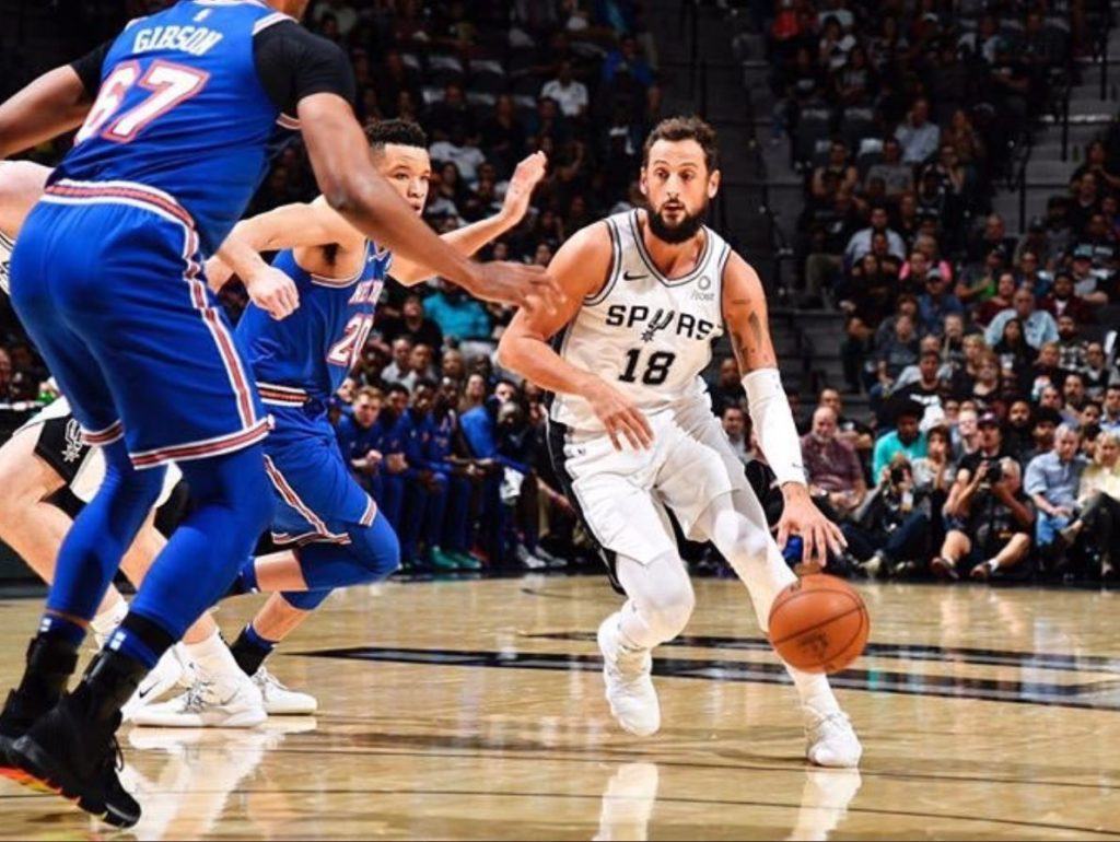 San Antonio Spurs, il tributo a Marco Belinelli