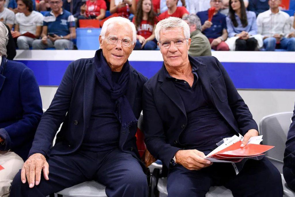 La scomparsa di Giorgio Armani, patron di Olimpia Milano
