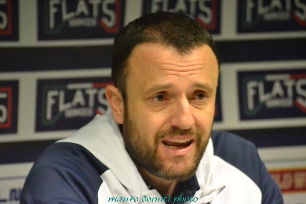 Angori, "A Cremona controllare rimbalzi ed evitare palle perse"